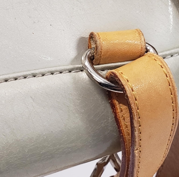 Carlo Rino Patent Leather Backpack - Picture 12 of 14